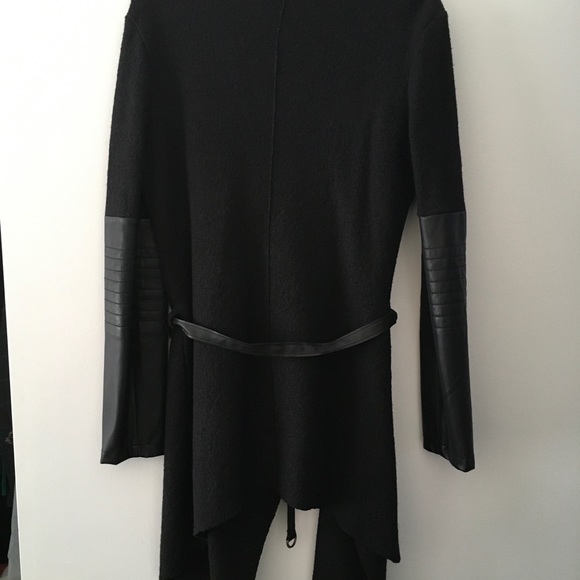 BB Dakotah Black sweater coat - Picture 3 of 4